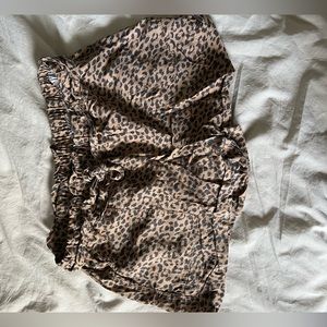 Leopard Shorts